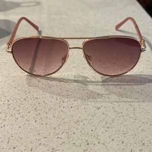 Rose gold Steve Madden Aviators